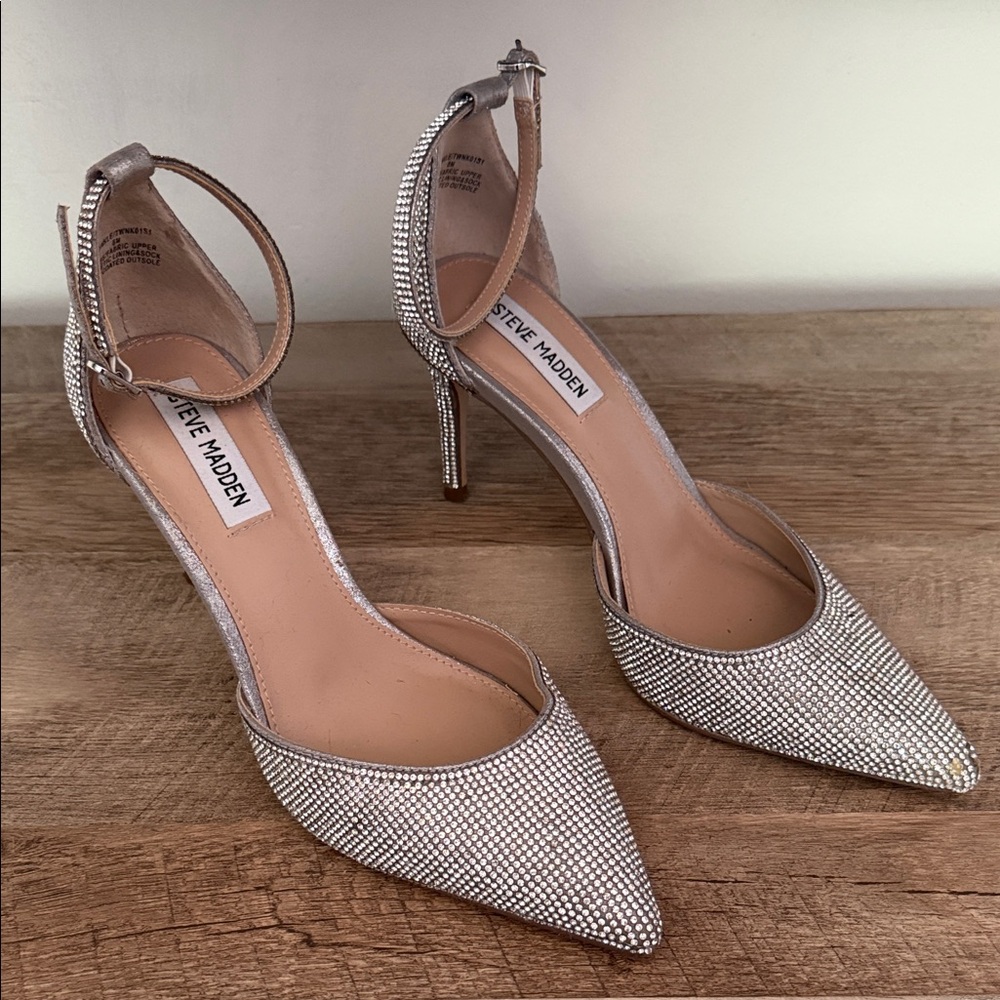 Steve Madden sparkle heels